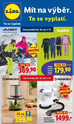 Náhled letáku Lidl aktuální leták od 26.10.2026