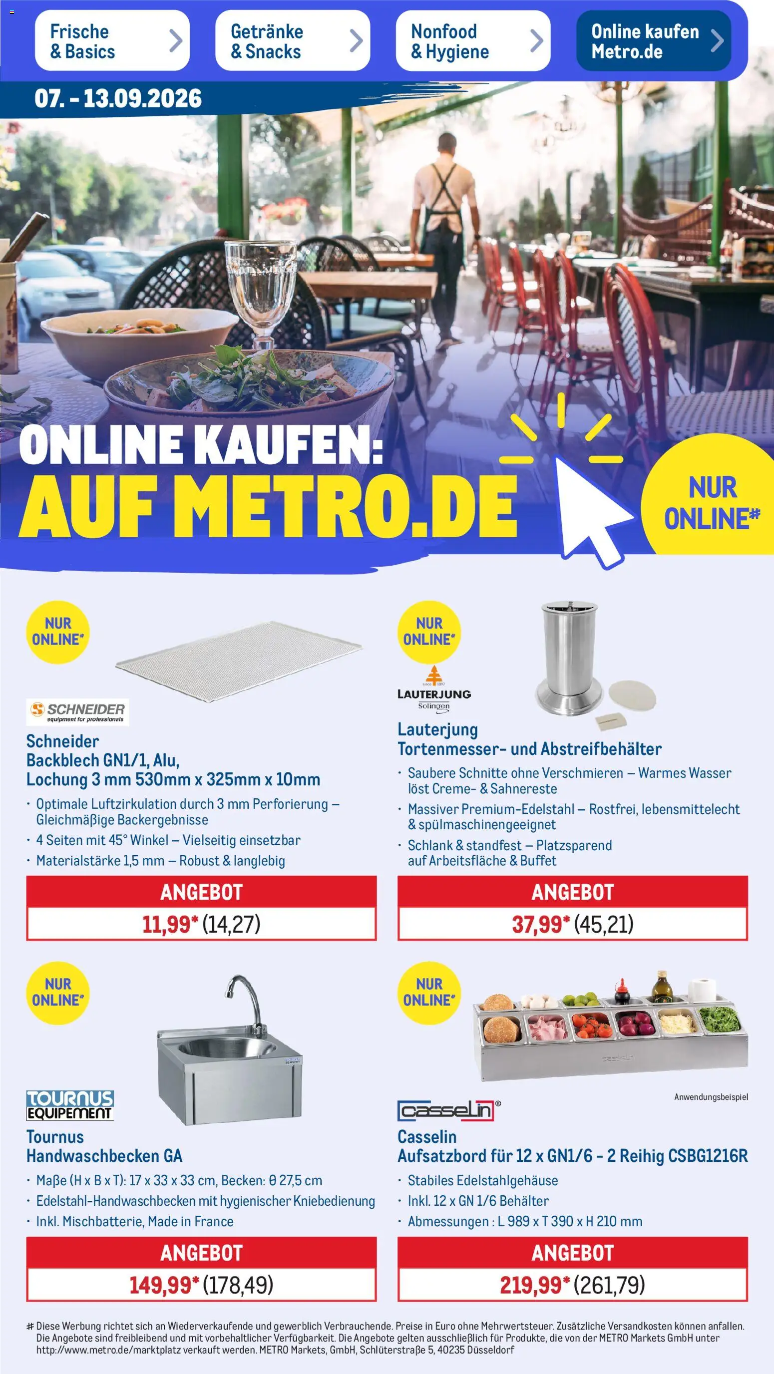 Metro Prospekt – gültig ab 07.09.2026 | Seite: 53 | Produkte: Creme, Wasser
