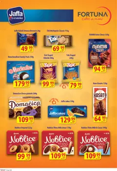 Fortuna Market katalog - pregled Fortuna Market kataloga - važi od 08.07.2026 | Strana: 6 | Proizvode: Domaćica, Brownie, Noblice, Kikiriki