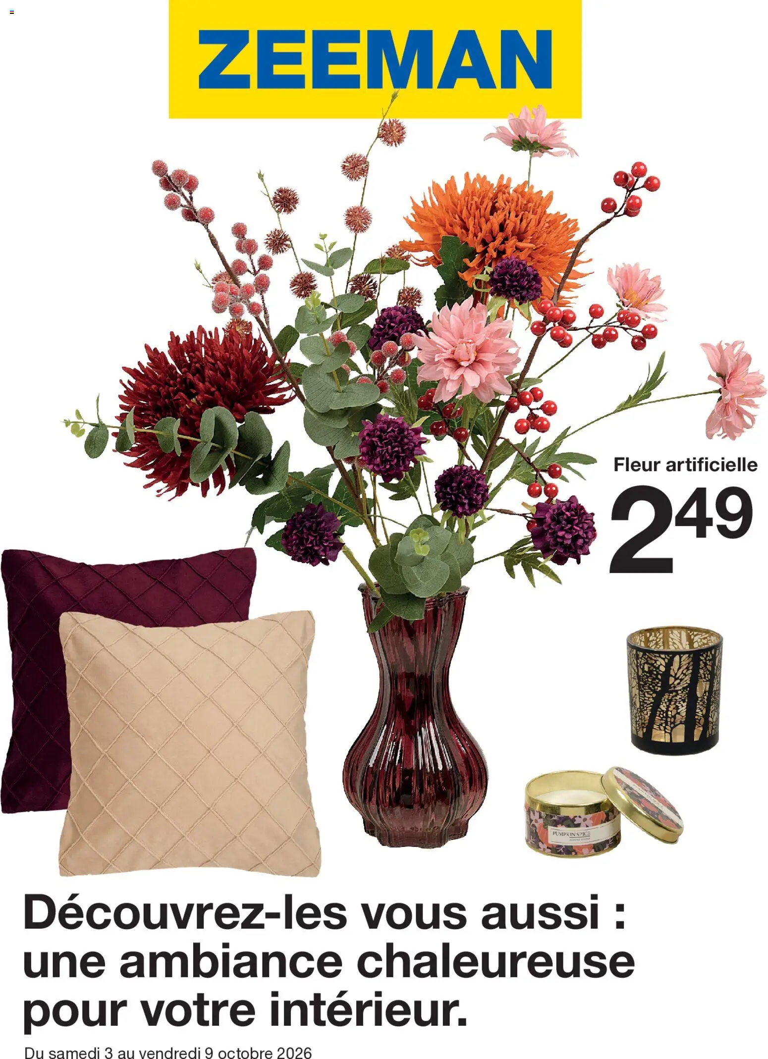 {H1} | Page: 1 | Produits: Fleur artificielle