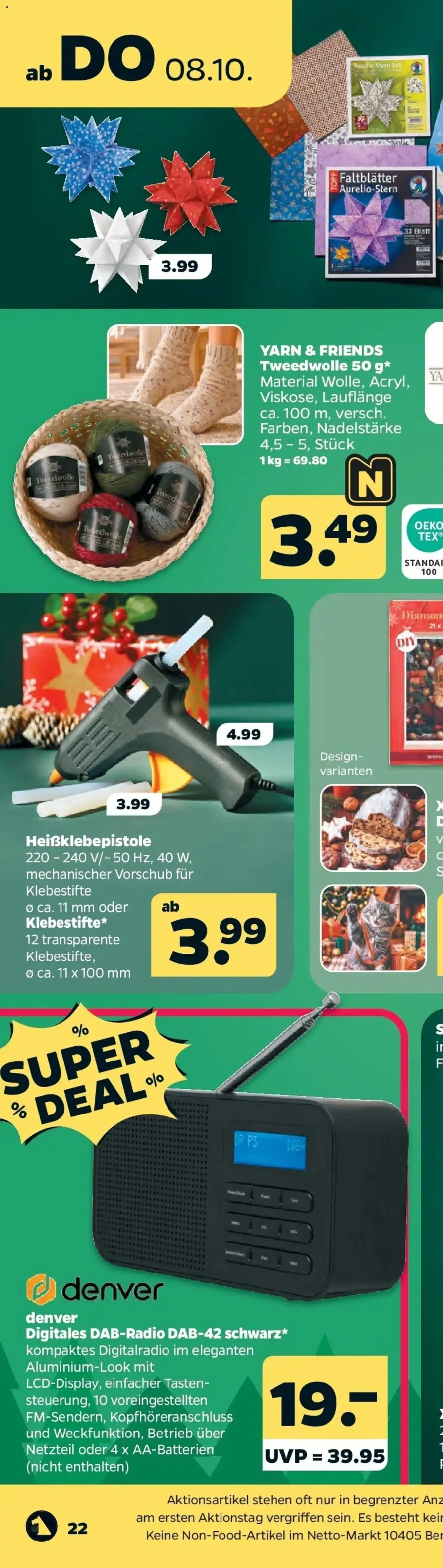 Netto Aktueller Prospekt ab 05.10.2026 → Angebote nächste Woche | Seite: 55 | Produkte: Netzteil