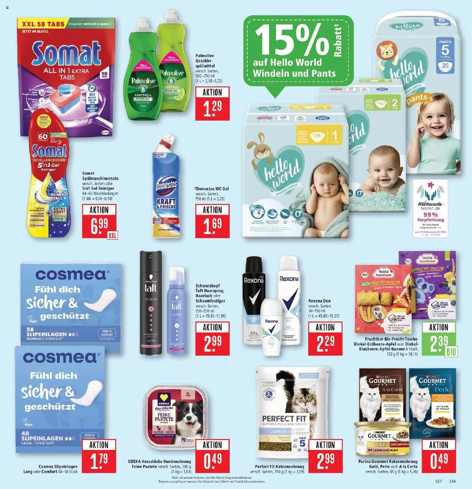 Marktkauf Prospekt Aschaffenburg (ab 21.09.2026) » Angebote online | Seite: 27 | Produkte: Äpfel, Lachs, Wasser, Spülmaschinentabs