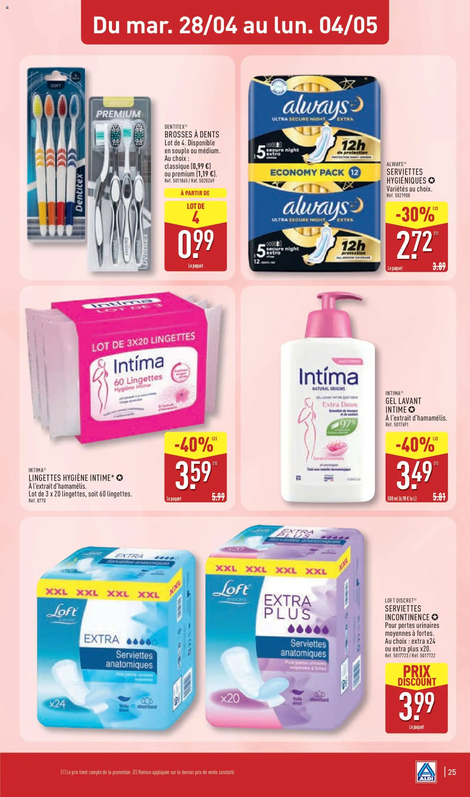 {H1} | Page: 29 | Produits: Culottes menstruelles, Parfum, Poudre bronzante, Blush