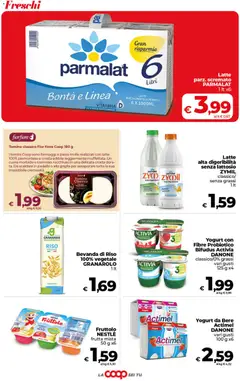 Anteprima del volantino COOP volantino Sicilia valido a partire dal 13/10/2026 | Pagina: 6 | Prodotti: Pasta, Pesca, Griglia, Senza lattosio