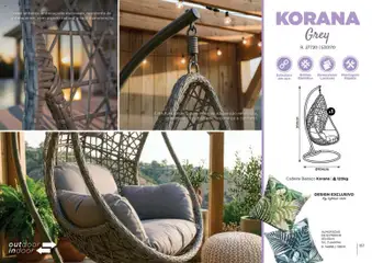 Pré-visualização Espaço Casa folheto Ar Livre 2026 válido de 07.03.2026 | Página: 157 | Produtos: Suspensão, Baloiço, Cadeira