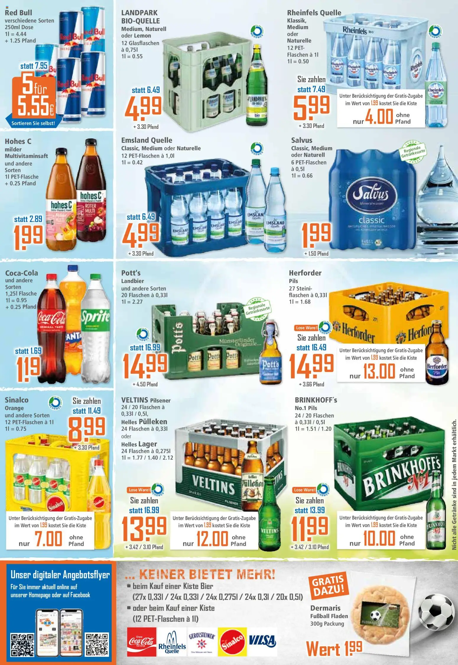 Klaas & Kock Prospekt – gültig ab 01.06.2026 | Seite: 12 | Produkte: Coca cola, Sprite, Cola, Veltins