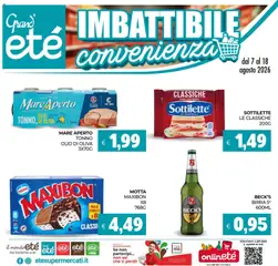 Anteprima del volantino Eté volantino Grandeté valido a partire dal 07/08/2026