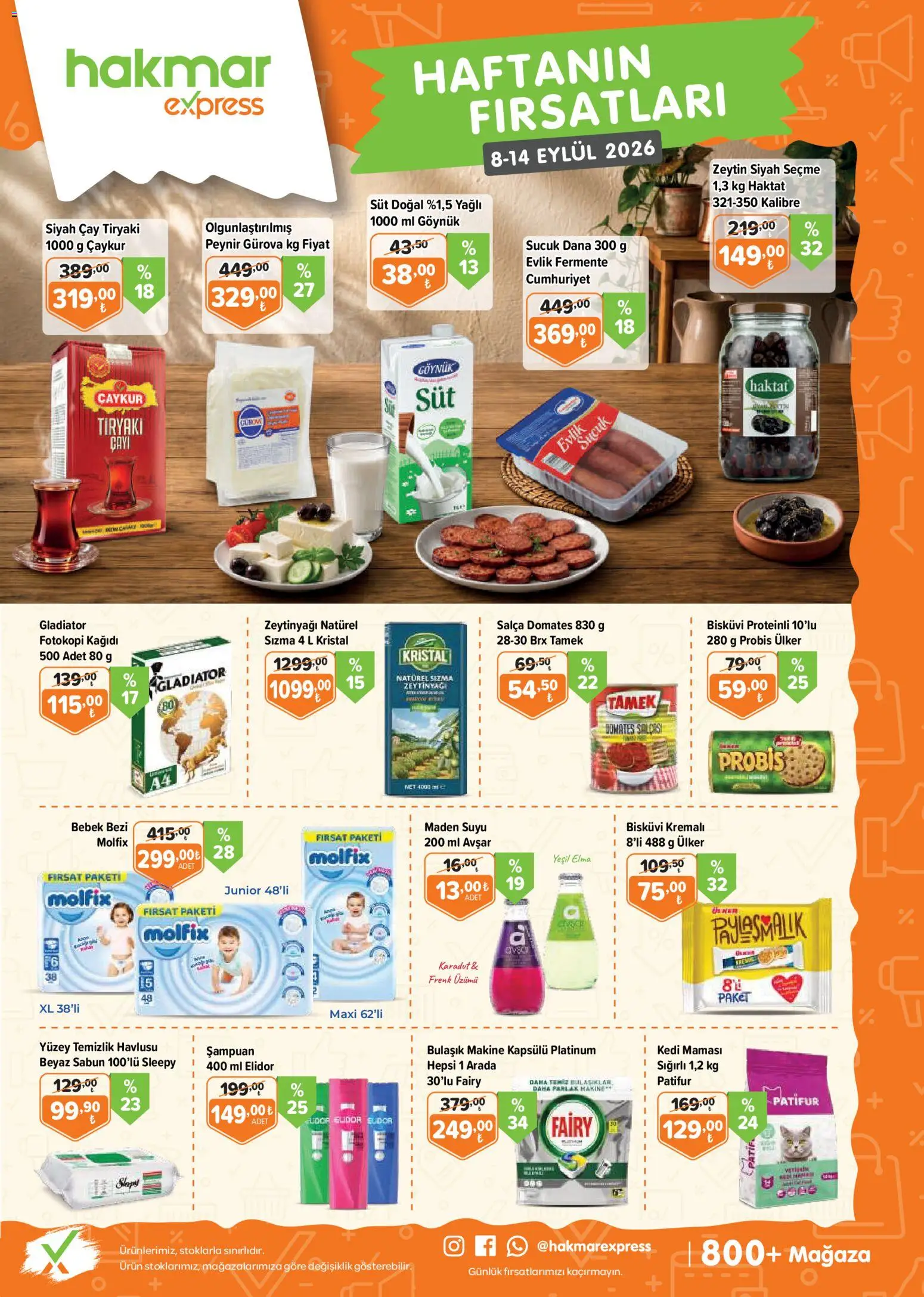 Hakmar Express Katalog - 08 Eylül 2026 tarihinden itibaren geçerlidir | Sayfa: 1 | Ürünler: Frenk üzümü, Şampuan, Sabun, Çay