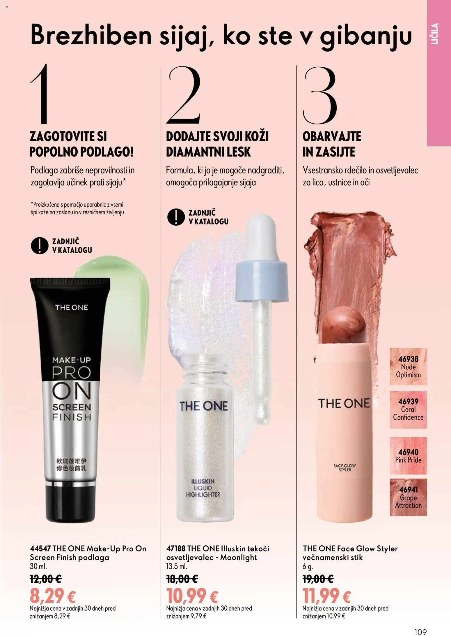 Novi Oriflame katalog ponudbe – veljaven od 16.09.2026 | Stran: 109 | Izdelki: Licila