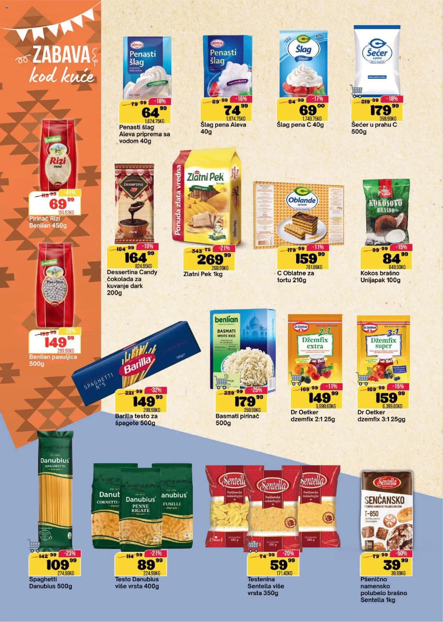 Senta Promet katalog - važi od 06.05.2026 | Strana: 10 | Proizvode: Šećer, Brašno, Candy, Šećer u prahu