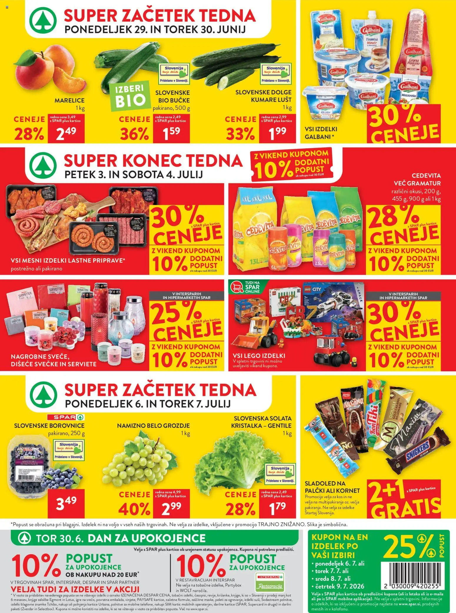 Novi Spar katalog ponudbe – veljaven od 01.07.2026 | Stran: 44