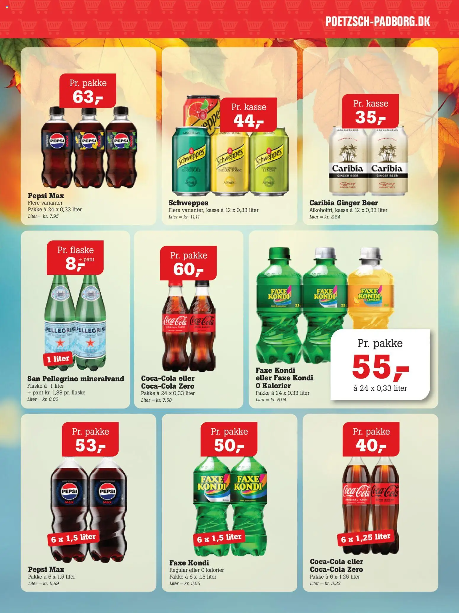 Poetzsch Padborg tilbudsavis – gyldig fra 01/10/2026 | Side: 36 | Produkter: Coca Cola, Faxe Kondi, Cola, Pepsi