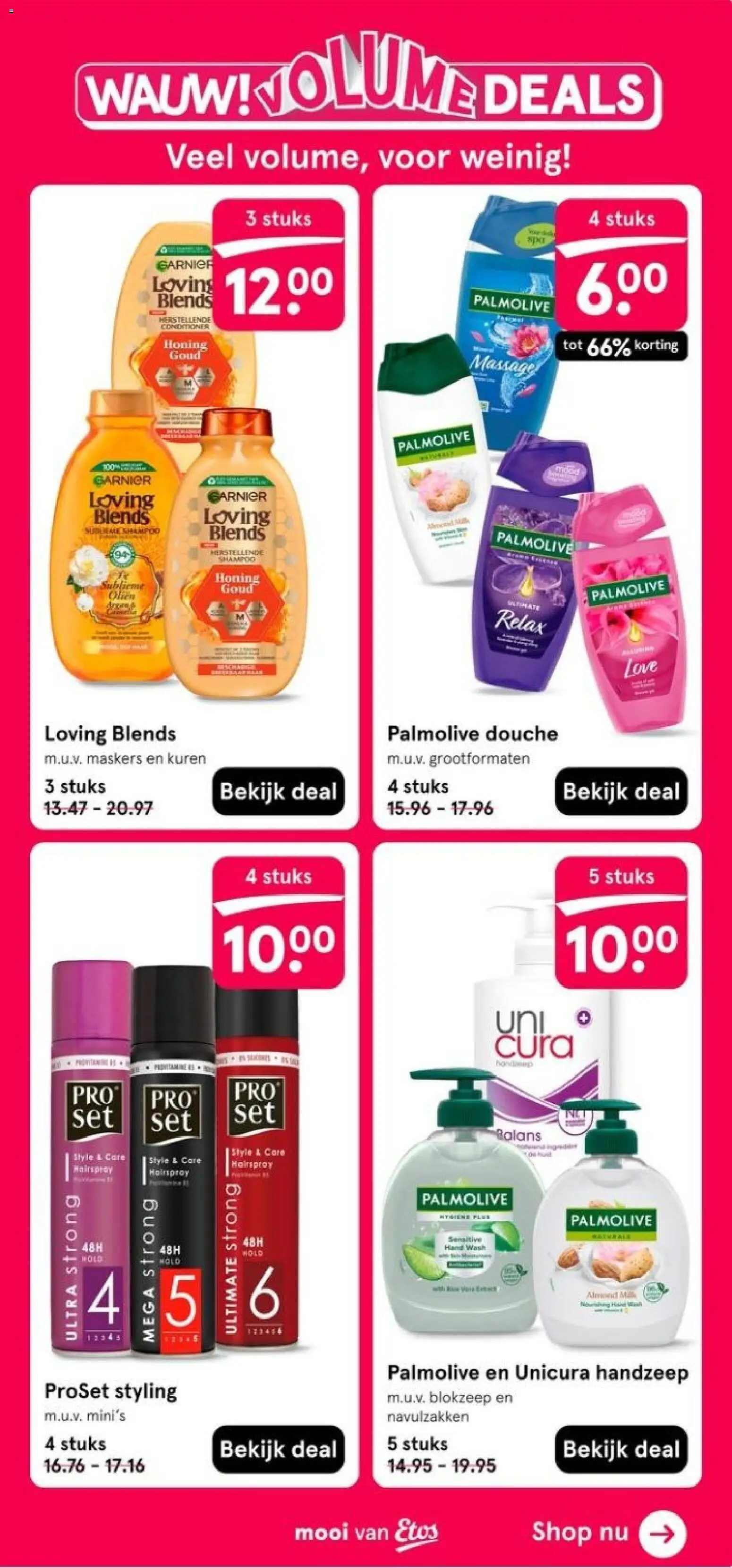 {H1} | Pagina: 5 | Producten: Maskers, Douche, Handzeep, Conditioner