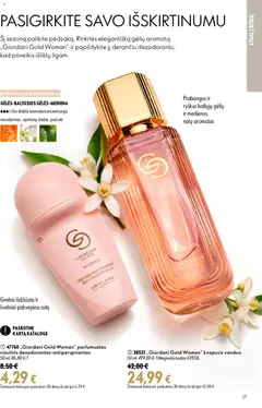 Oriflame leidinys galioja nuo 2026.08.26 | Puslapis: 17 | Prekių: Kvapusis vanduo