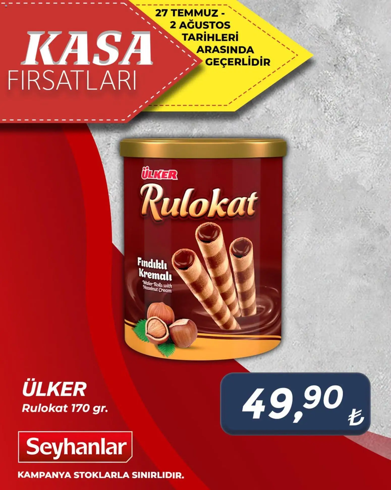 Seyhanlar Market - Katalog Kasa Fırsatları - 27 Temmuz 2026 tarihinden itibaren geçerlidir | Sayfa: 3