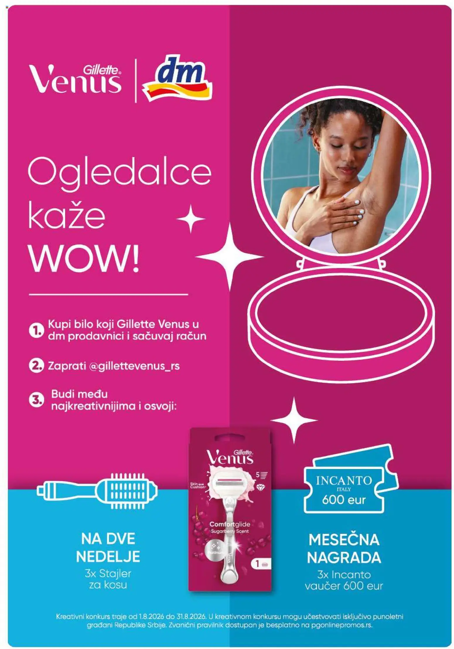 DM Drogerie katalog - važi od 01.08.2026 | Strana: 28 | Proizvode: Gillette