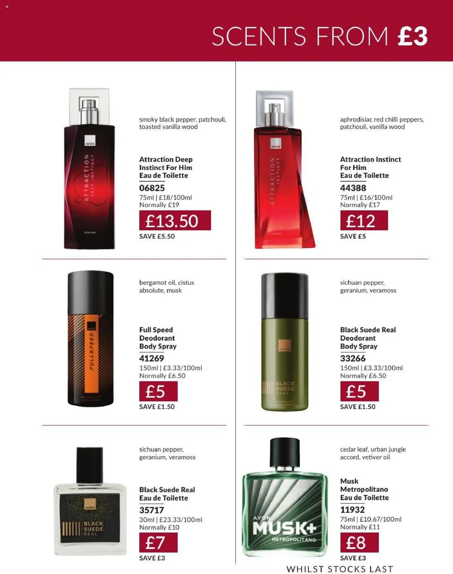 {H1} | Page: 189 | Products: Chilli, Eau de toilette, Deodorant, Vanilla