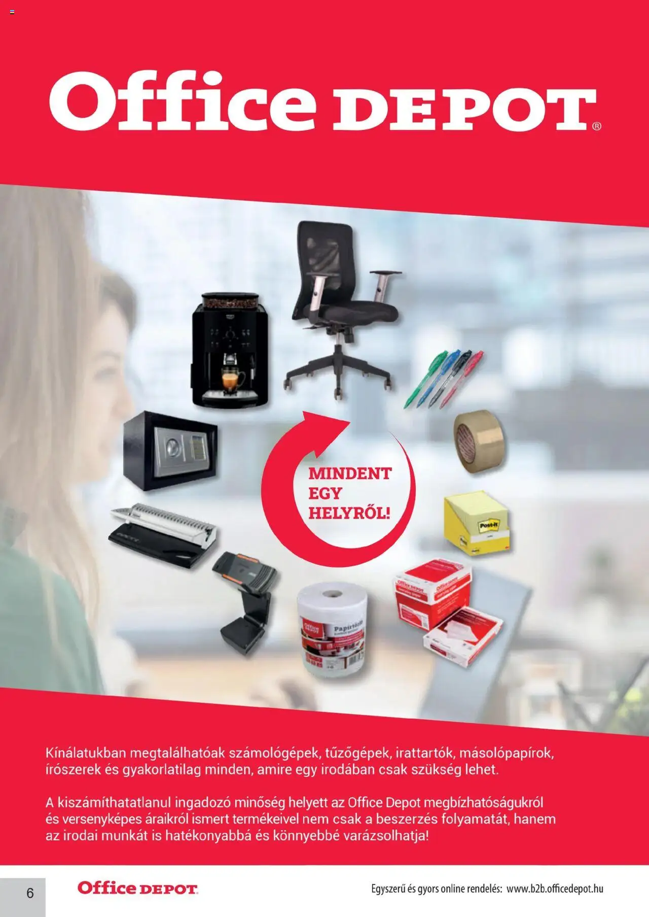 Office Depot akciós ujság - amely érvényes a következő dátumtól: 2025.04.10. | Oldal: 6