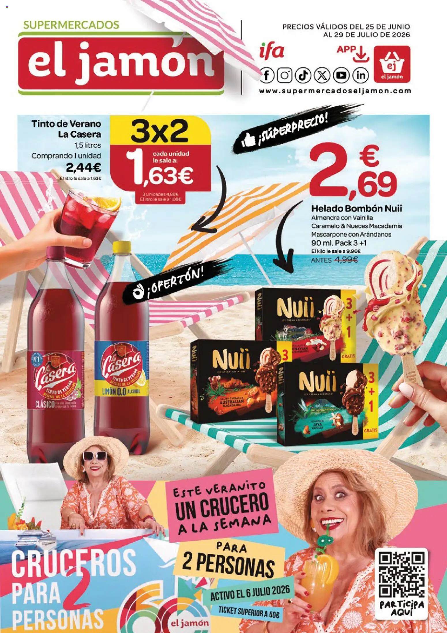 Supermercados El Jamón folleto │ válido desde el 25/06/2026 | Página: 1