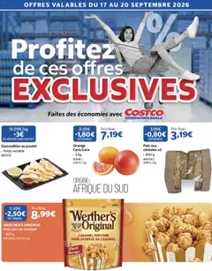 Costco - Prévisualisation de Costco offres exclusives valide à partir de 17/09/2026