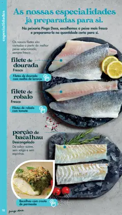 Pré-visualização Filetes de robalo com tomate, Filetes de robalo com tomate. válido de 20/05/2025 | Página: 10