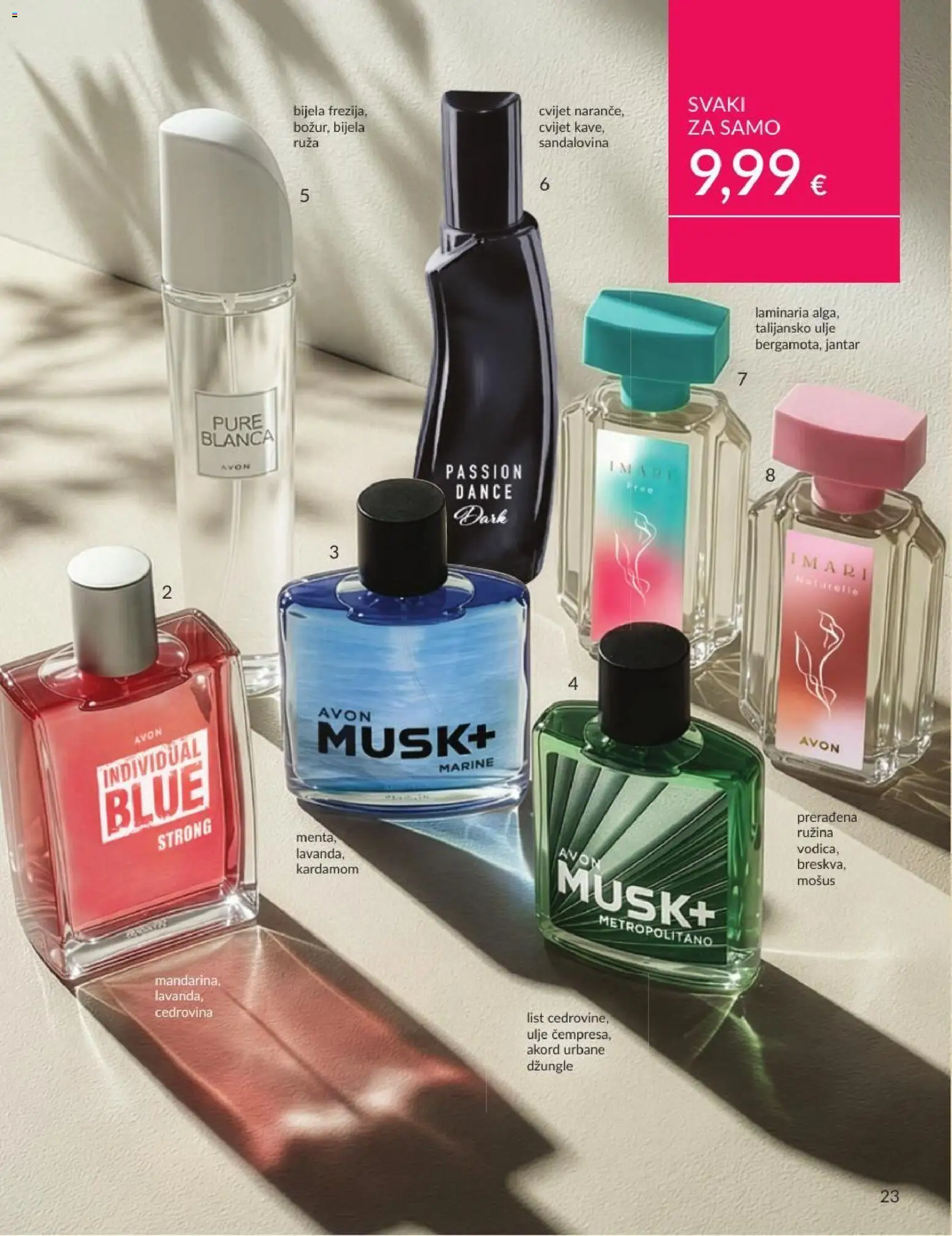 Avon katalog | vrijedi od 30.06.2026 | Stranica: 23 | Proizvodi: Mandarina, Ulje