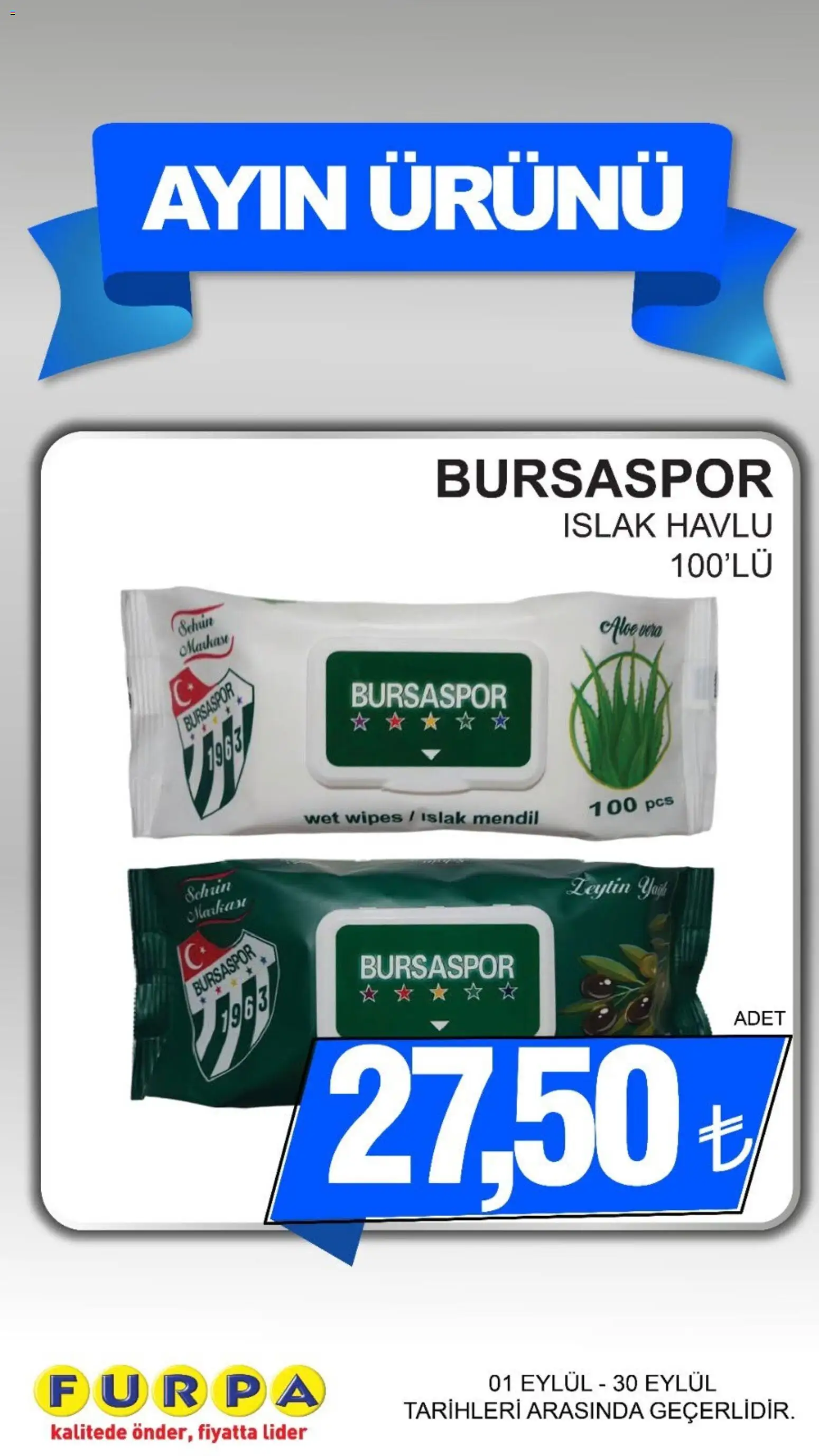 Furpa aktüel ürünler kataloğu yayımlandı! Bu hafta 01 - 30 Eylül 2026 günü Furpa indirimli ürünleri