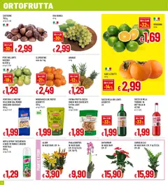 Anteprima del volantino Galassia volantino Superstore valido a partire dal 15/10/2026 | Pagina: 4 | Prodotti: Mele, Pere, Panna, Fiori
