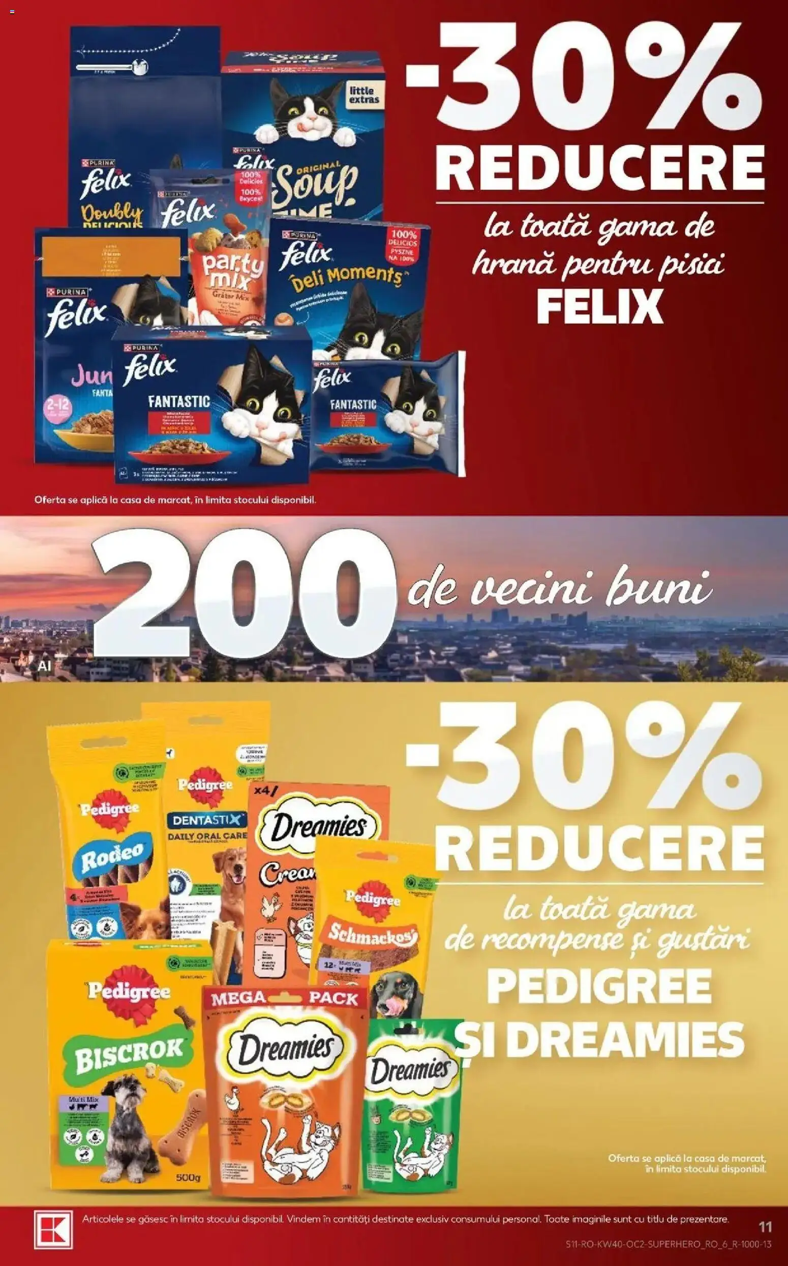 Kaufland Bârlad 30.09.2026 - Revista si Oferta | Pagină: 11 | Produse: Aplică, Hrană pentru pisici, Fanta