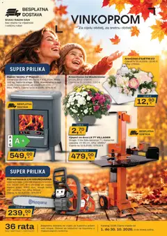 Vinkoprom Katalog - Pregled kataloga iz trgovine Vinkoprom, vrijedi od 01.10.2026
