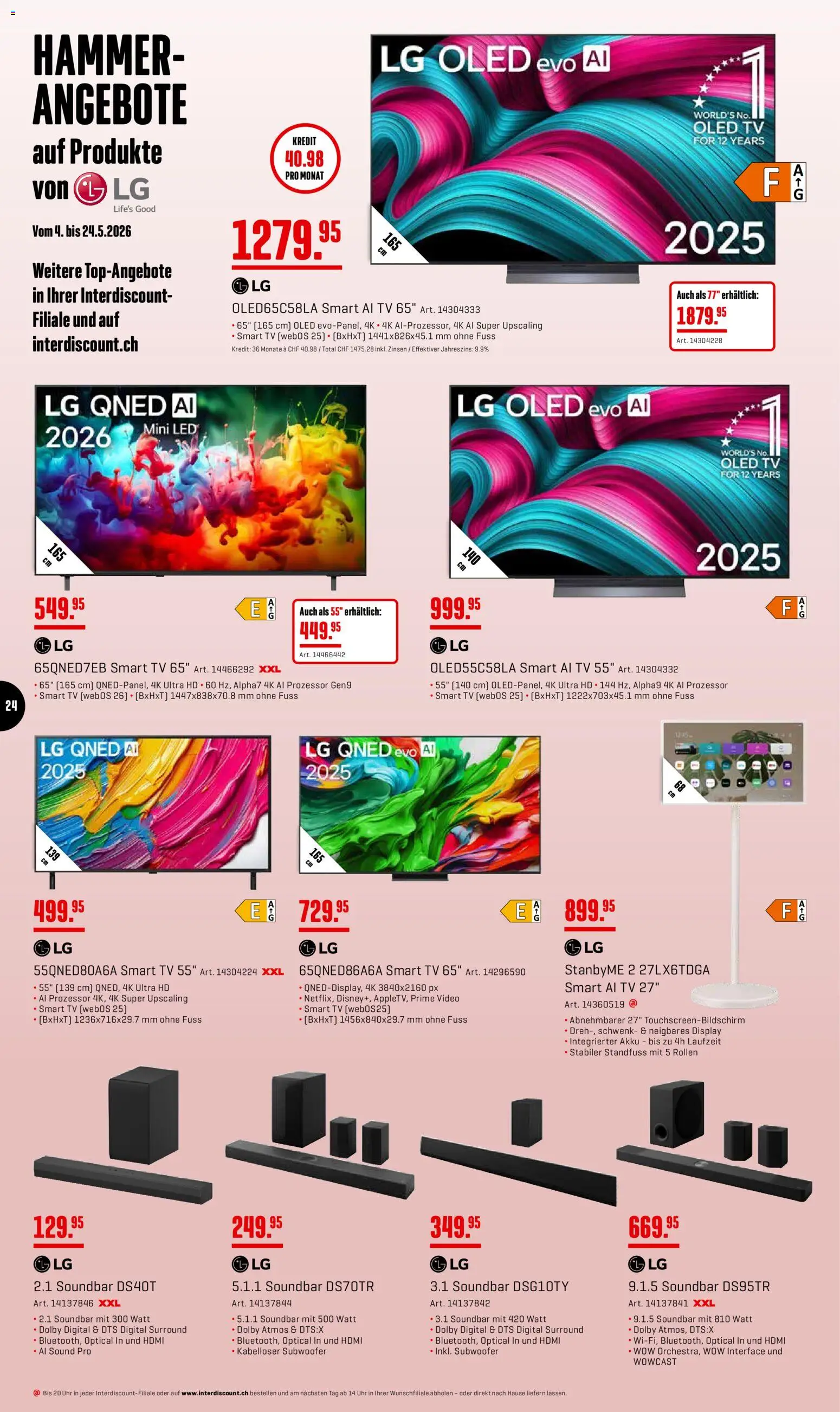 Interdiscount aktionen – gültig ab 04.05.2026 | Seite: 24