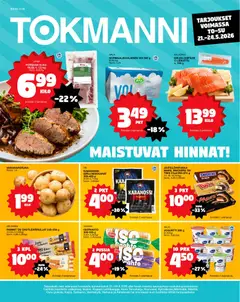 Tokmanni-mainoslehti voimassa 21.05.2026 alkaen