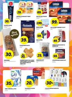 Forhåndsvisning av Bunnpris kundeavis gyldig fra 06/07/2026 | Side: 19 | Produkter: Hallonmousse, Sparris, Brie, Tørkerull