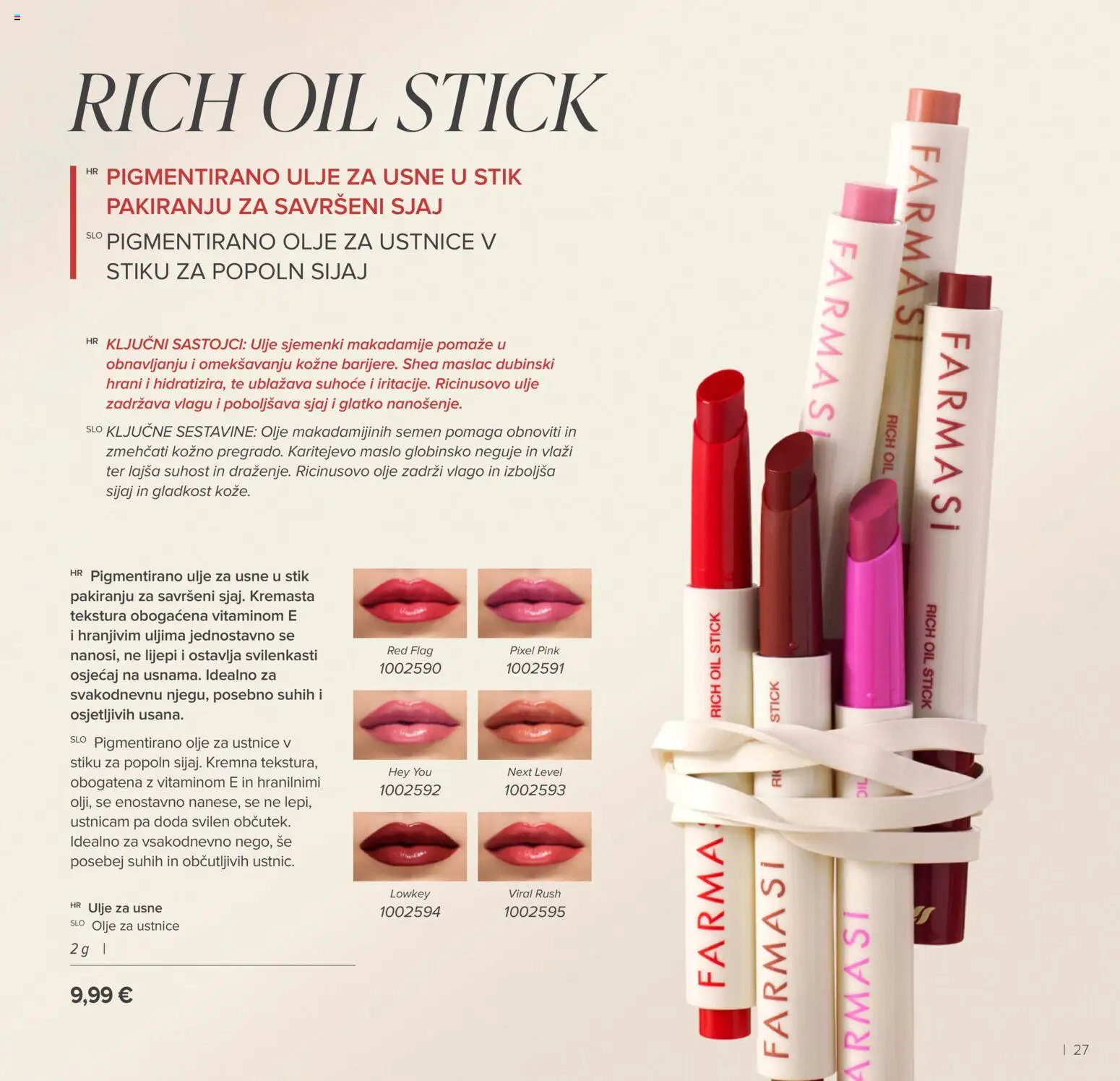 Farmasi katalog | vrijedi od 01.08.2026 | Stranica: 27