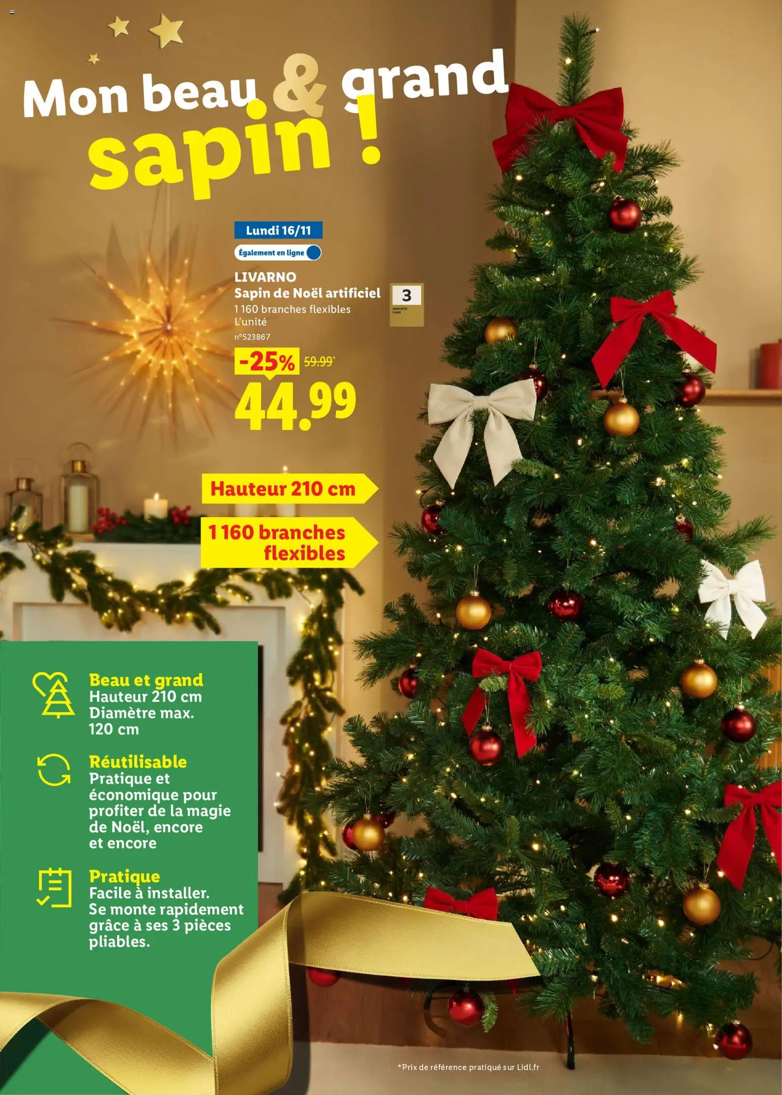 {H1} | Page: 30 | Produits: Sapin de Noël, Livarno