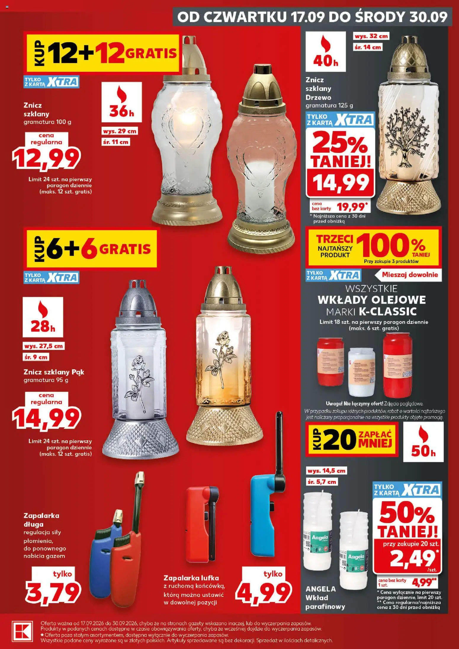 Kaufland Polsko leták - Złap okazje od 17.09.2026 | Strana: 9 | Produkty: Karty