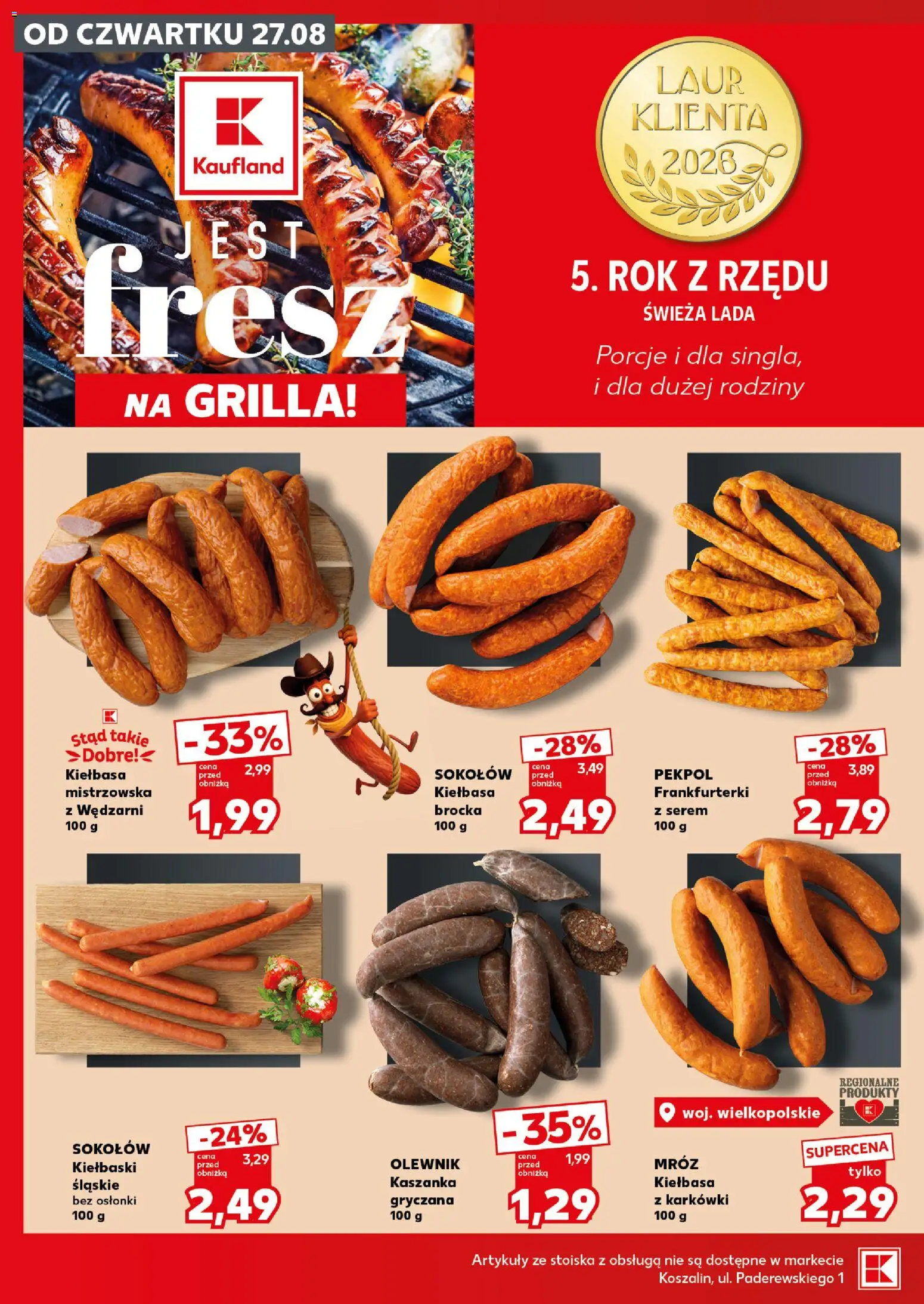 Kaufland Polsko leták - Mocny start od 31.08.2026 | Strana: 18