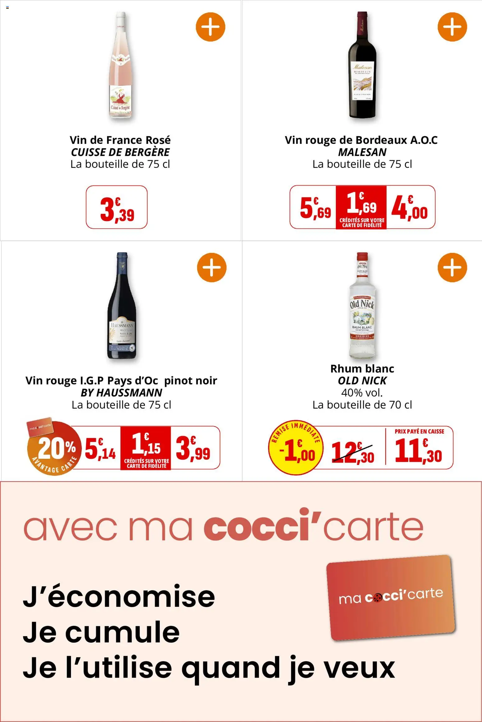 {H1} | Page: 20 | Produits: Rhum, Vin