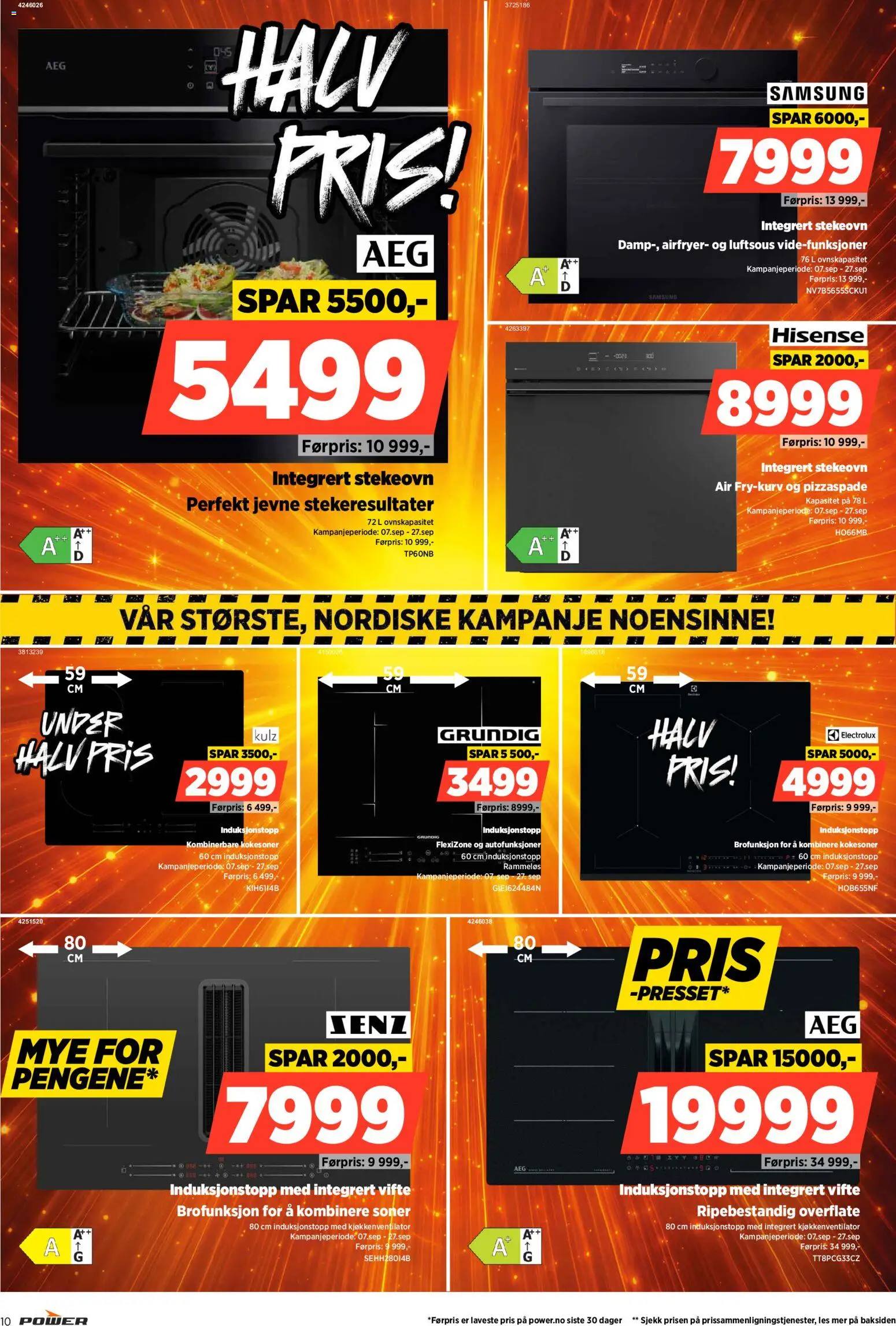 {H1} | Side: 10 | Produkter: Airfryer, Pc, Stekeovn, Vifte