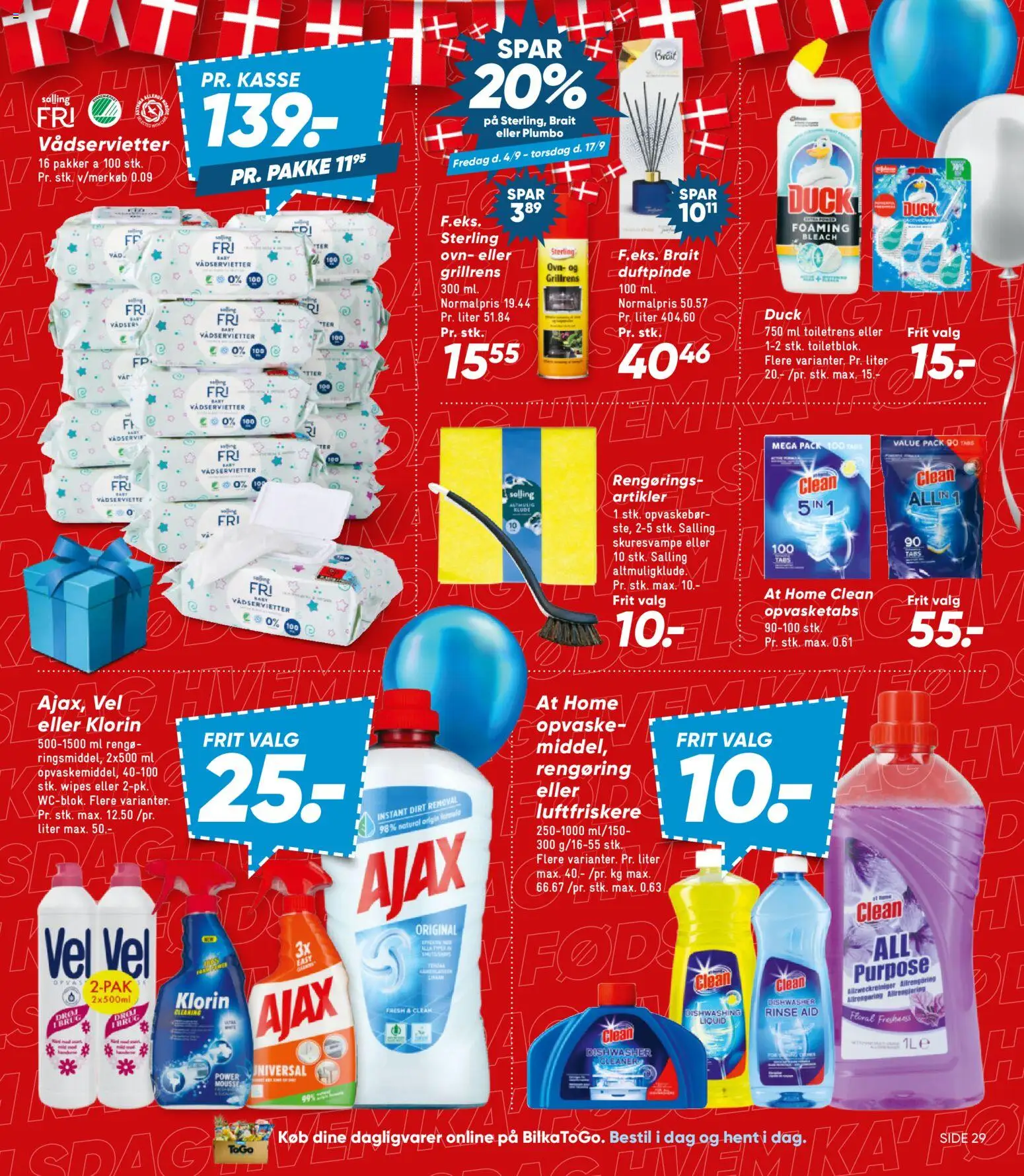 Bilka tilbudsavis – gyldig fra 04/09/2026 | Side: 40 | Produkter: Dagligvarer, Ovn