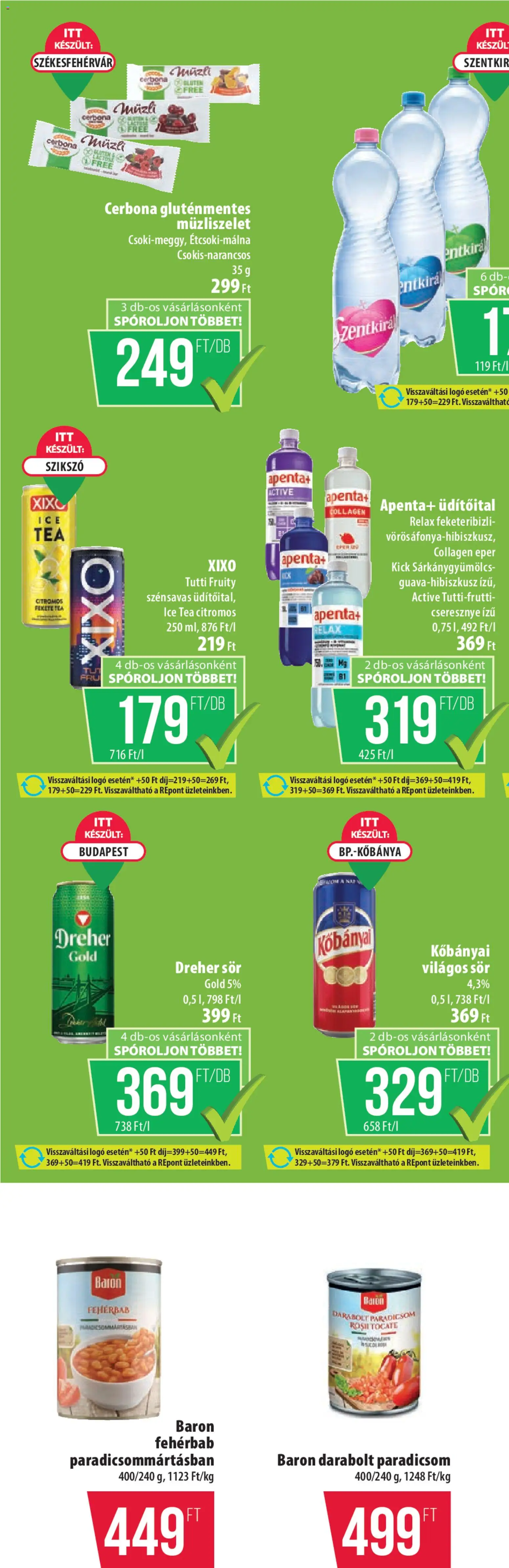 COOP akciós ujság - amely érvényes a következő dátumtól: 2026.07.02. | Oldal: 12 | Termékek: Puding, Sonka, Kávé, Fogkrém