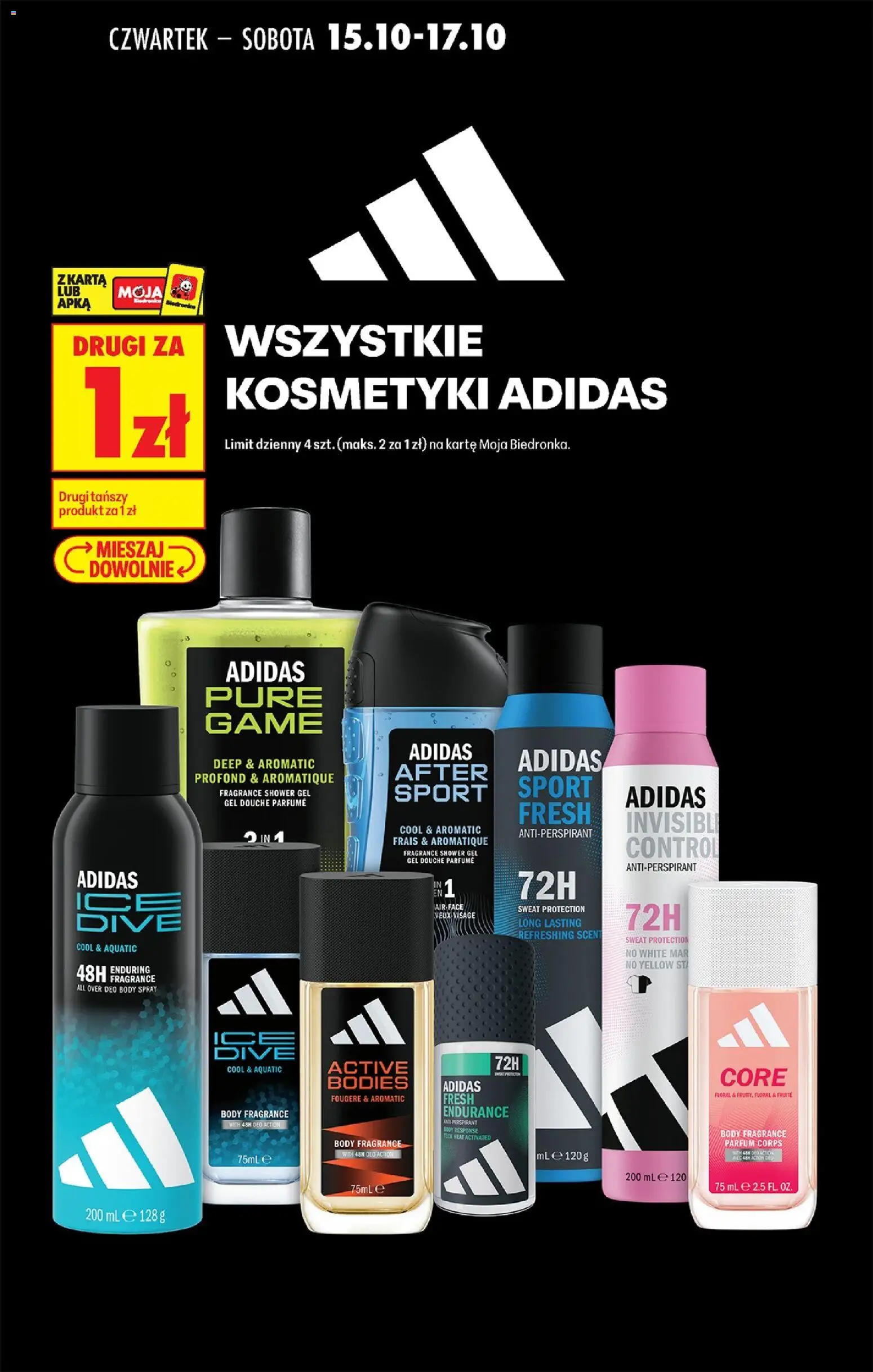 Biedronka gazetka - Czas na toast od 15.10.2026 | Strona: 76 | Produkty: Karta, Kosmetyki, Body