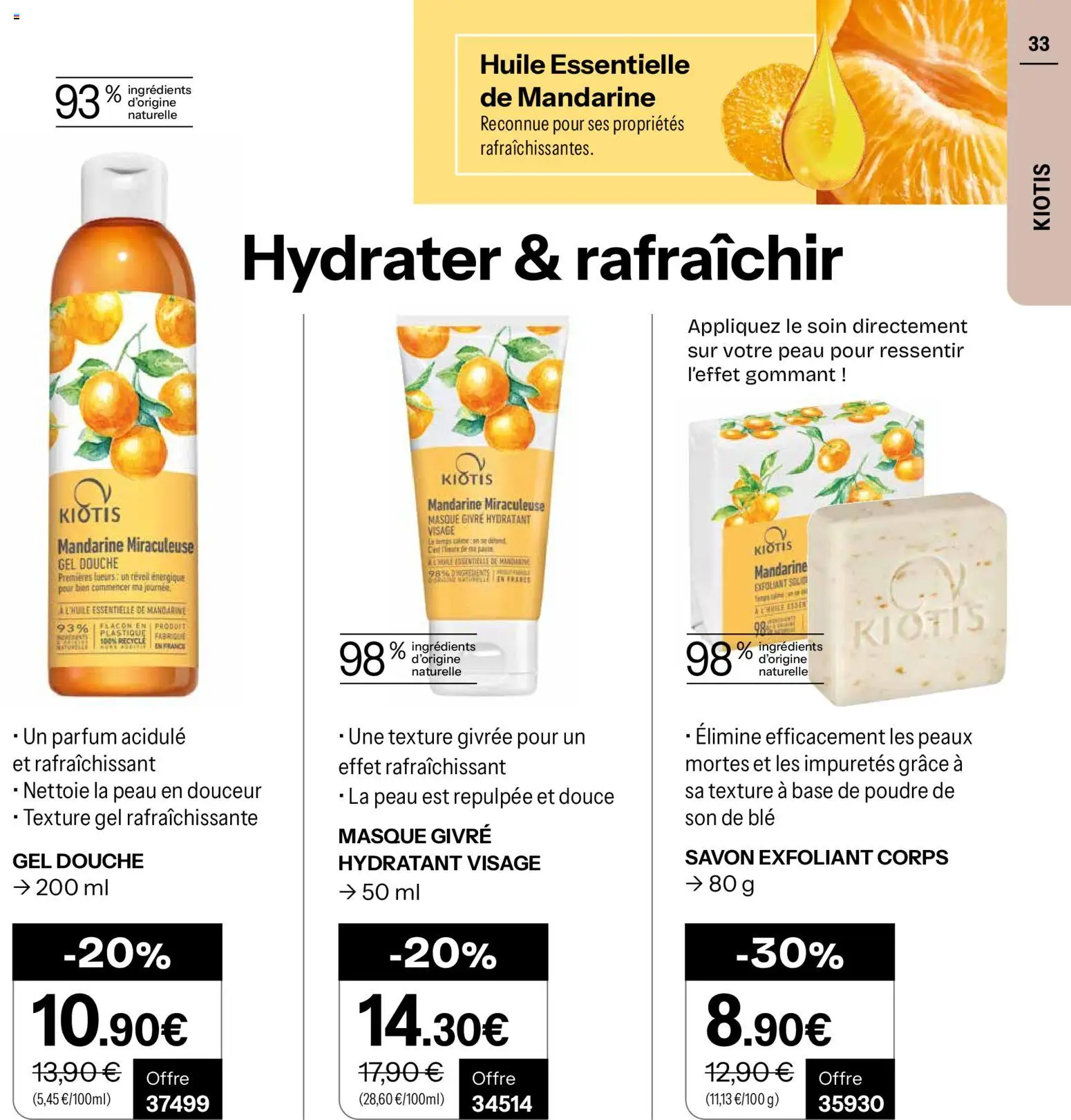 {H1} | Page: 33 | Produits: Base, Poudre, Masque, Savon