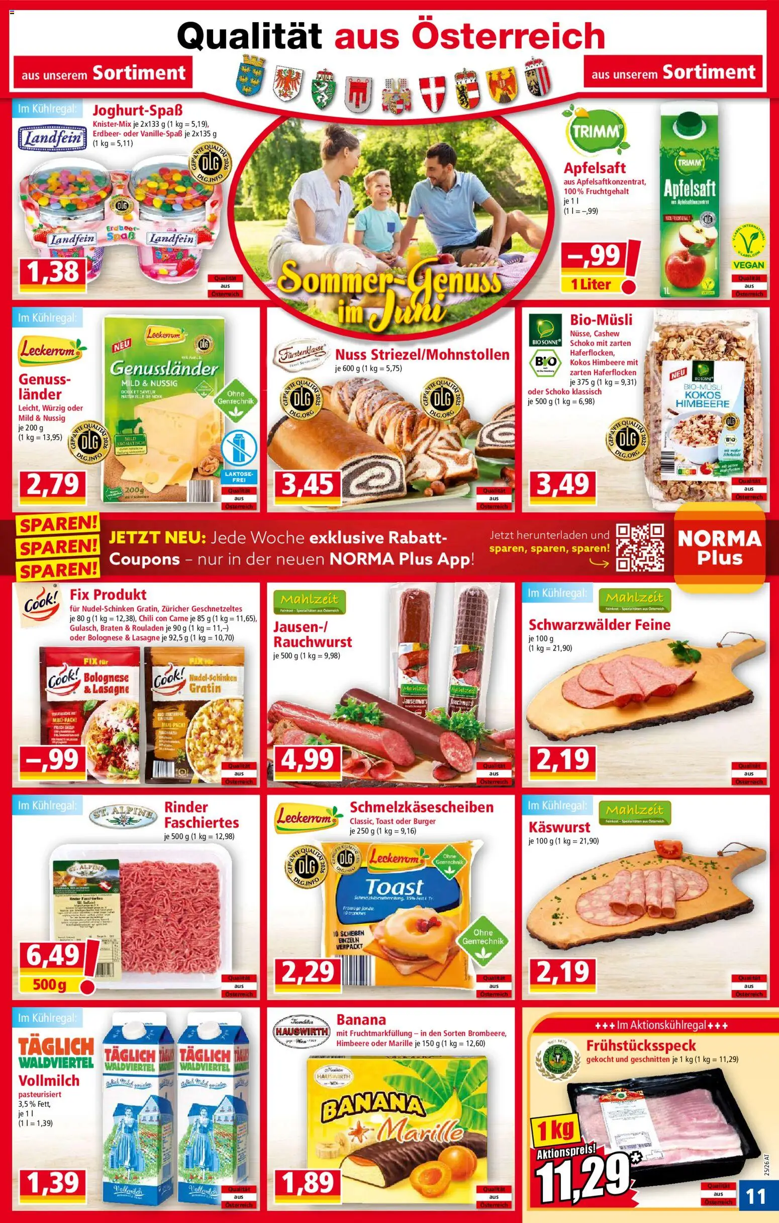 Norma Flugblatt gültig ab 15.06.2026 | Seite: 11 | Produkte: Chili, Himbeere, Planche de surf