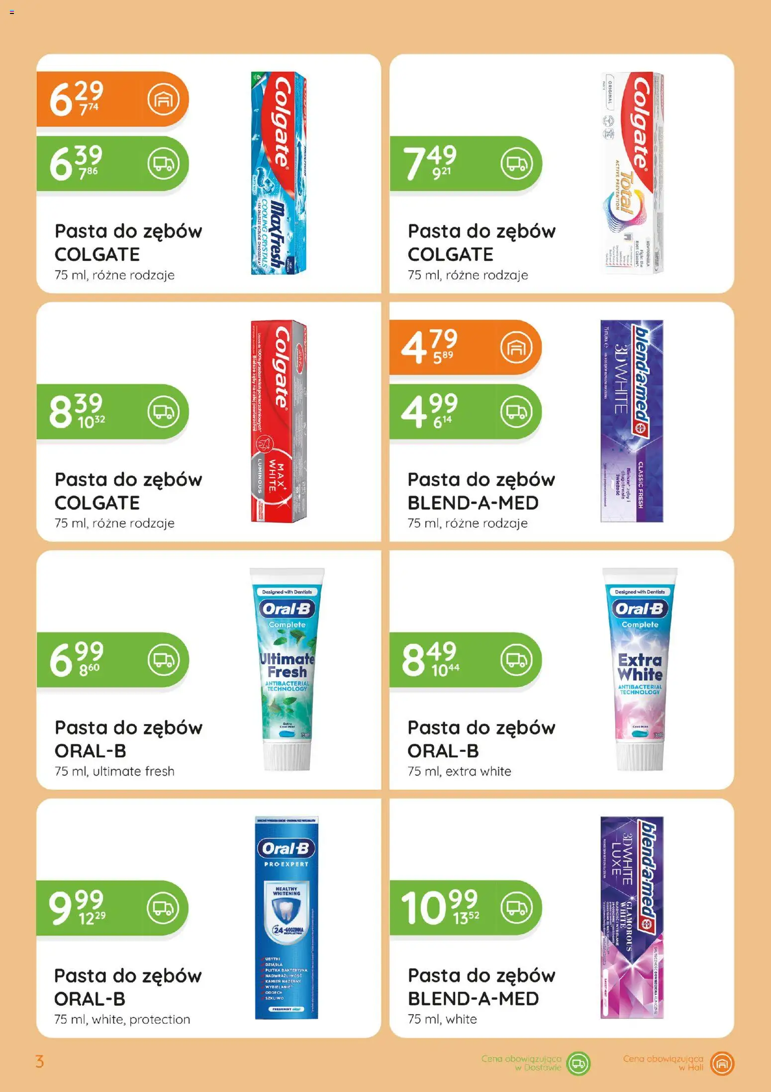 Eurocash gazetka - Katalog Chemiczny od 01.10.2026 | Strona: 3 | Produkty: Pasta, Pasta do zębów