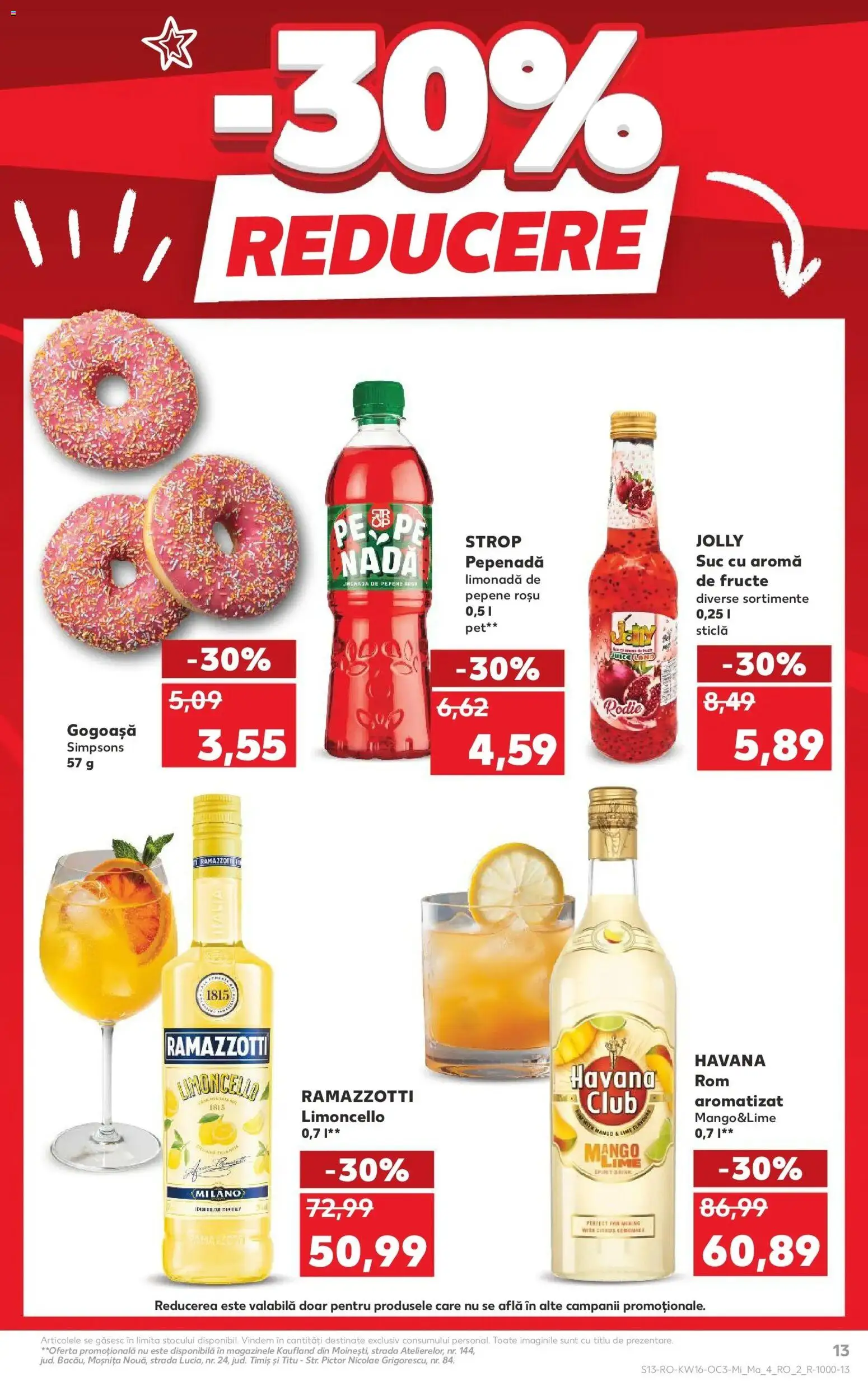 Noul catalog Kaufland – valabil de la 15.04.2026 | Pagină: 13 | Produse: Sıcak su torbası, Divan, Rom, Mango