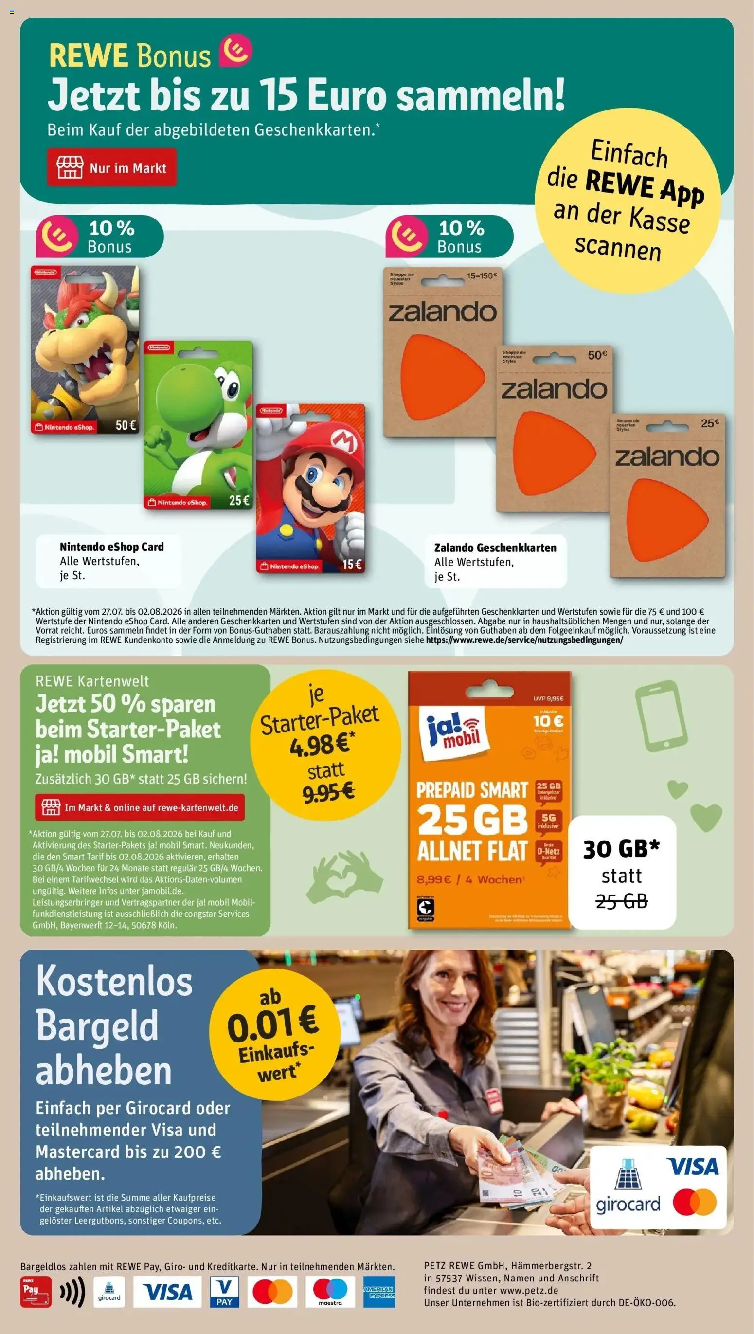 Rewe Prospekt Waldbröl – gültig ab 27.07.2026 | Seite: 32