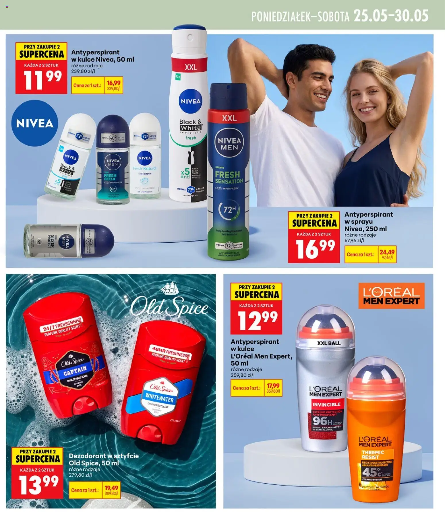 Biedronka gazetka - Mamy piękne strony od 21.05.2026 | Strona: 35 | Produkty: Dezodorant, Antyperspirant, Old spice