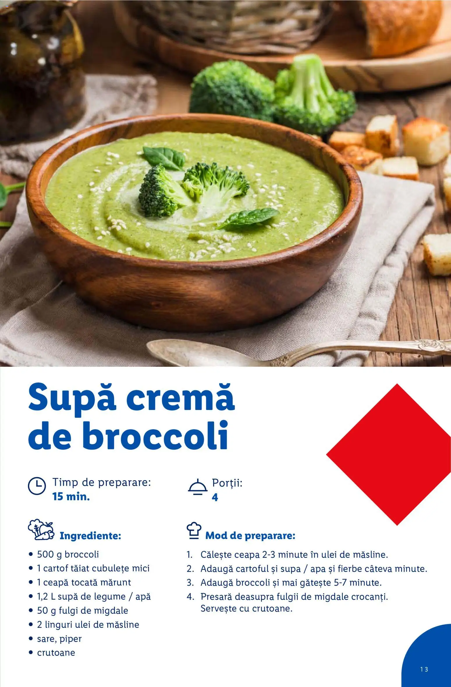 Noul catalog Lidl – valabil de la 07.09.2026 | Pagină: 13 | Produse: Migdale, Ulei, Apă, Legume