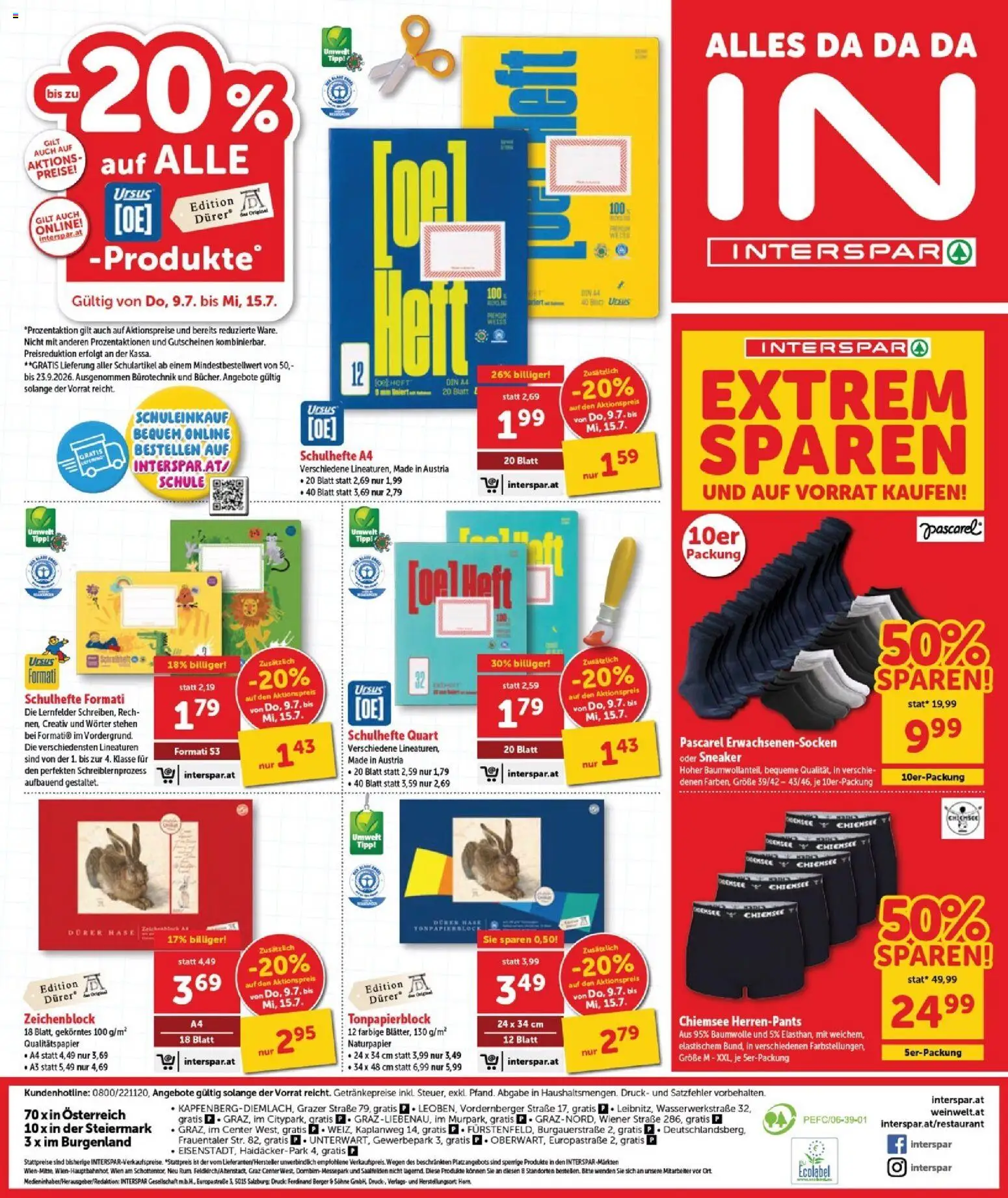 Interspar Flugblatt - Burgenland Sued gültig ab 09.07.2026 | Seite: 17